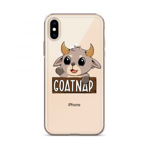 GOATNAP Logo Clear Case for iPhone®